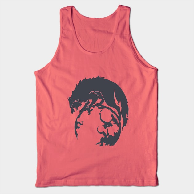 Ashen Wolves - Fire Emblem Tank Top by Modeko